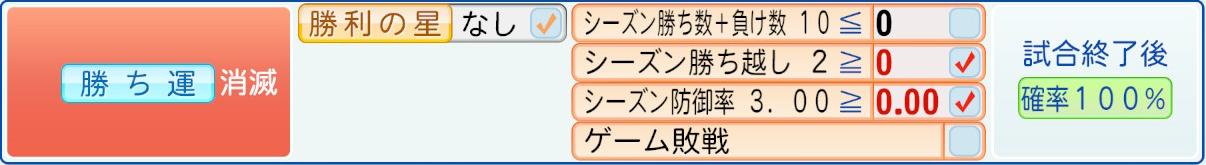 消滅条件