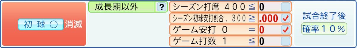 消滅条件