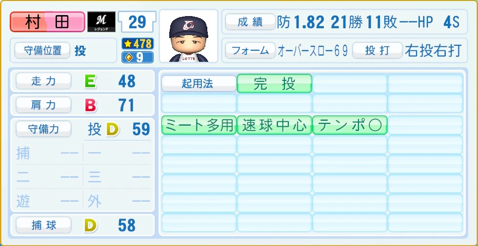 千葉ロッテマリーンズ レジェンドOB 村田 守備・適性