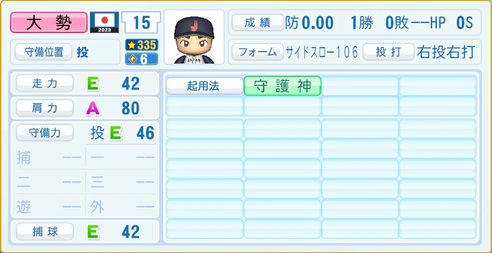 2023 WBC 日本代表 大勢 守備・適性