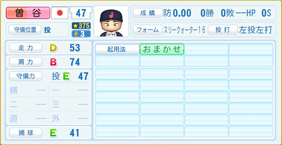 2026 WBC 日本代表 曽谷 守備・適性