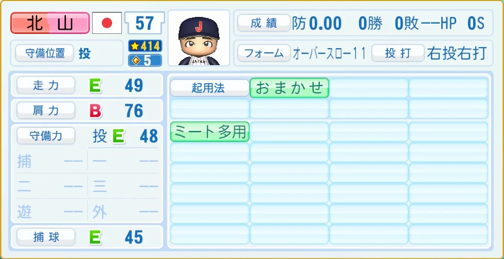 2026 WBC 日本代表 北山 守備・適性