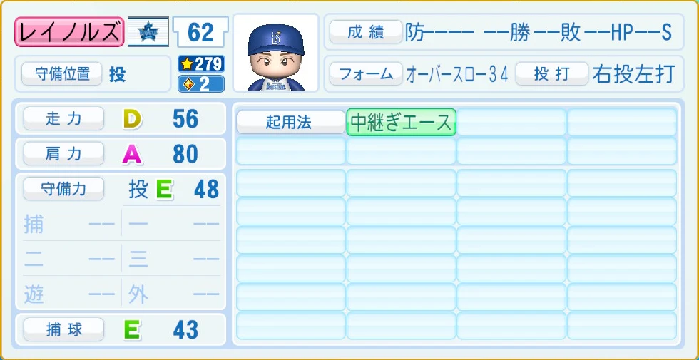 横浜DeNAベイスターズ レイノルズ 守備・適性